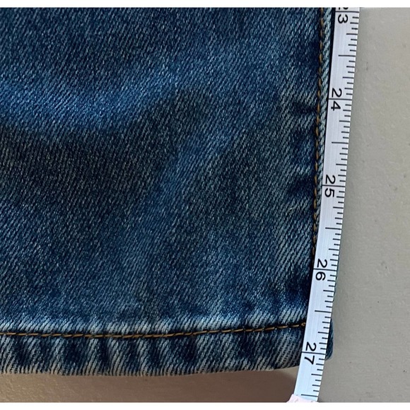 FREE PEOPLE NWT WOMEN'S 25 "THE VIRGIN LABEL" DISTRESSED SKINNY JEAN - Picture 9 of 14